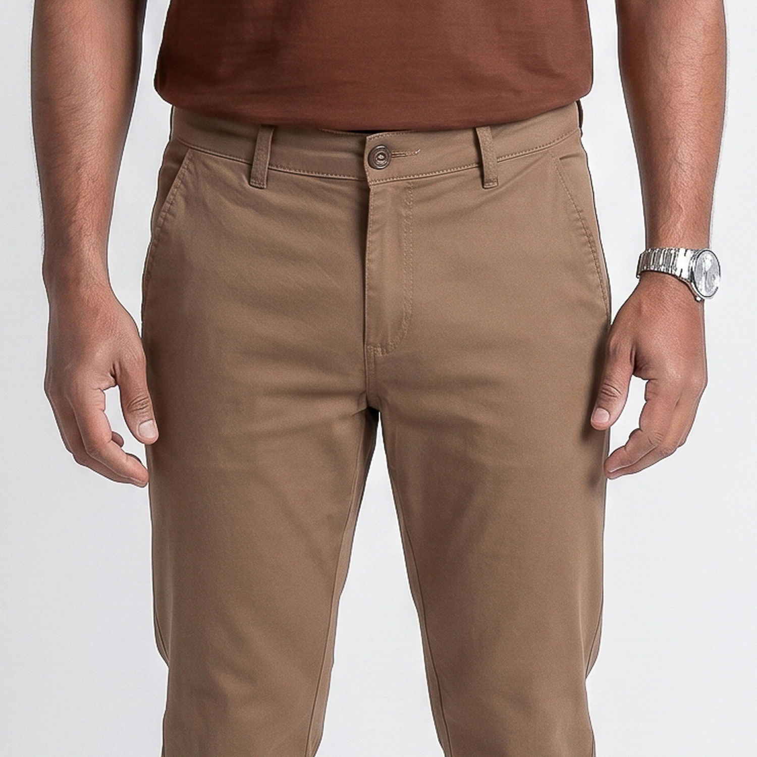 Calça S CHI CAP cari Caqui