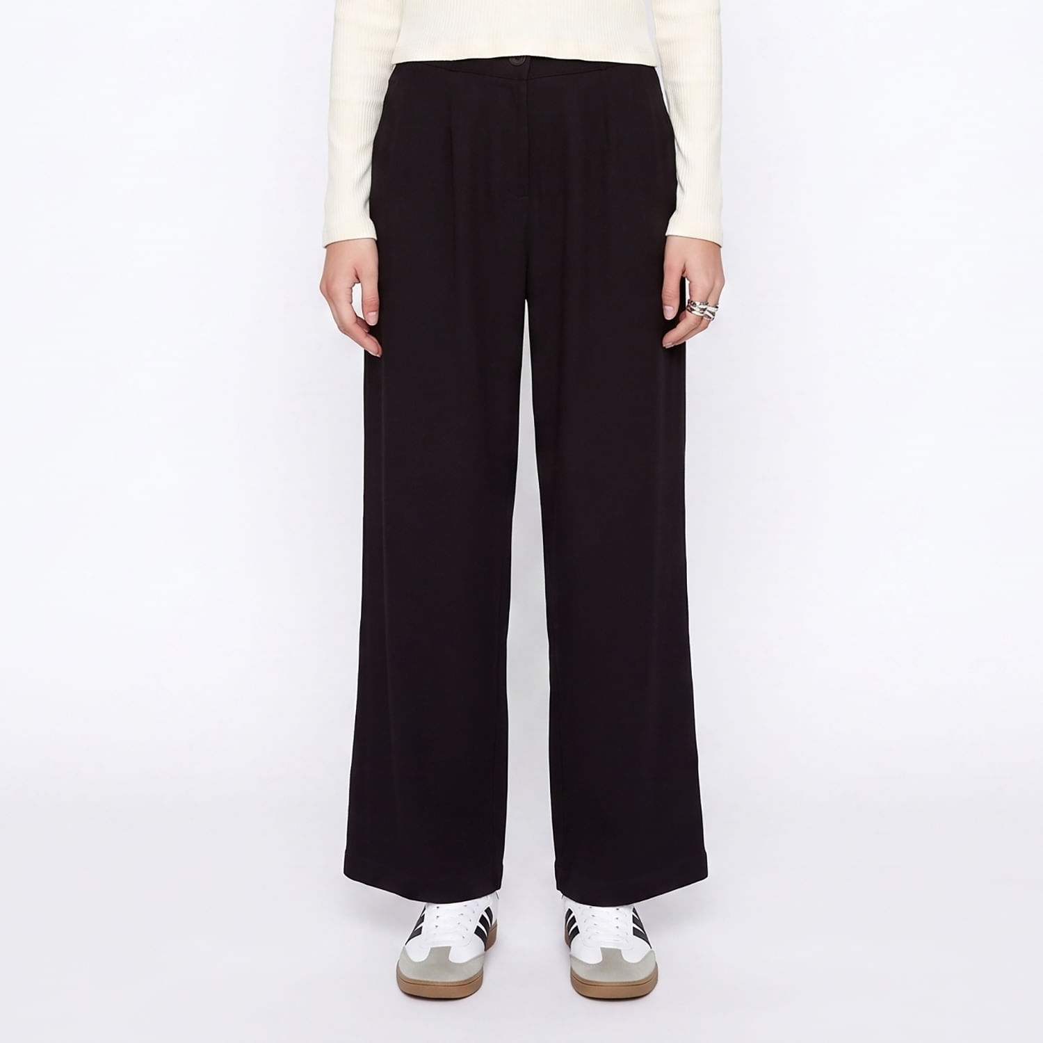 CALÇA WIDE ALF PTO Preto