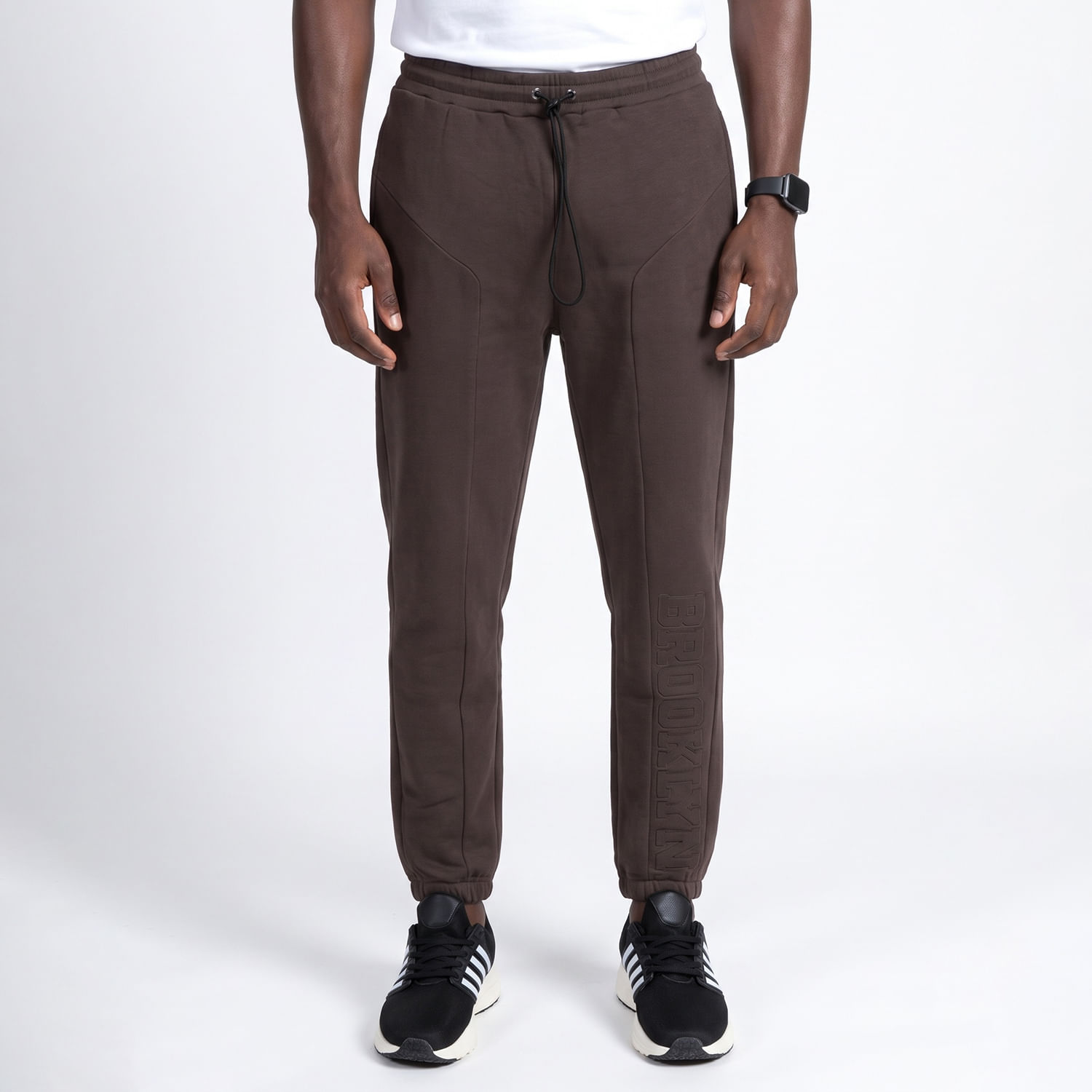 Calça Mol Embossed Chumbo