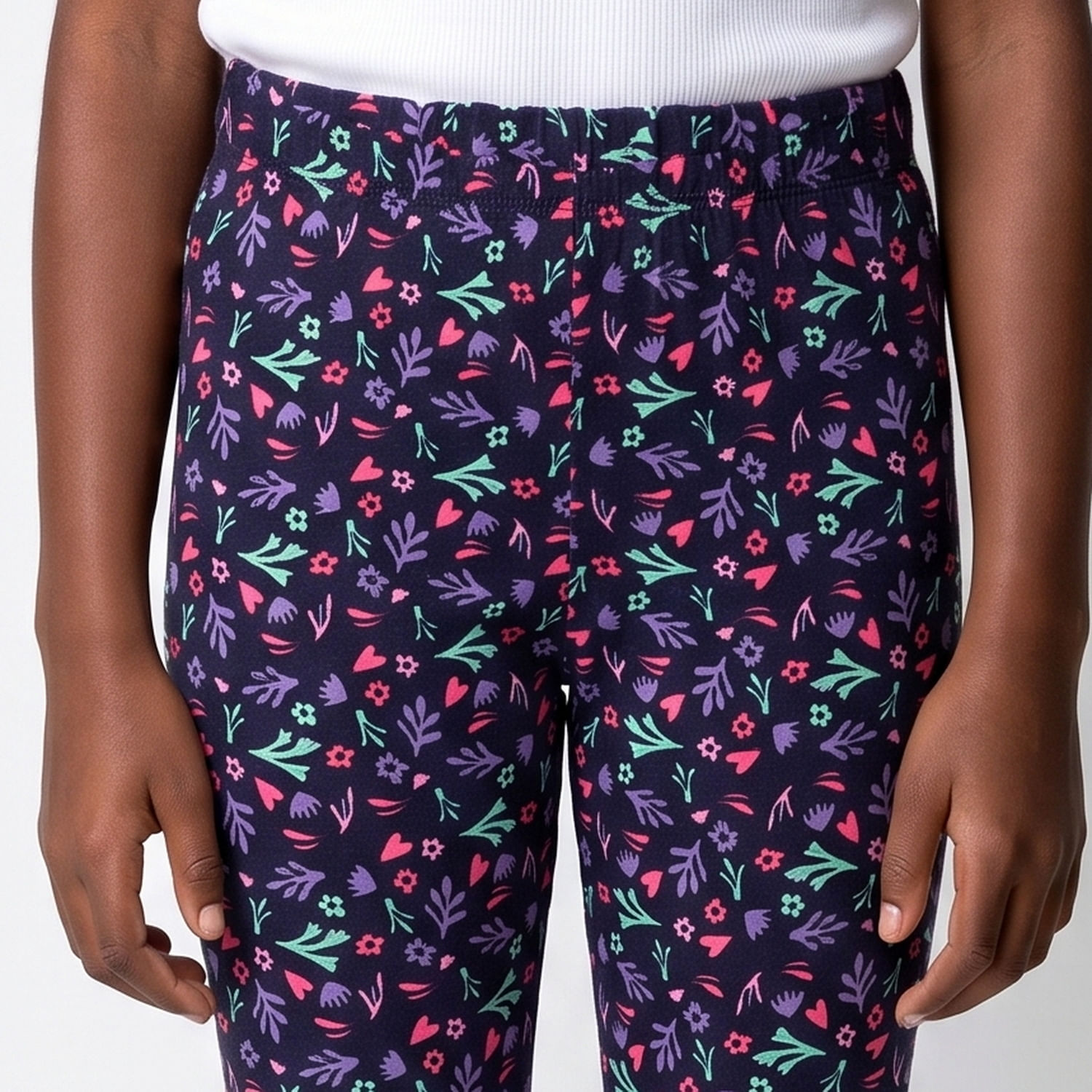 LEGGING JVFLORCLOR Preto
