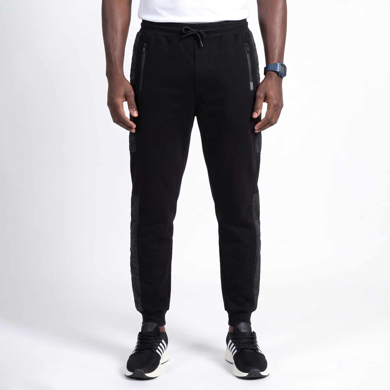 Calça Mol Lisa Refle Preto