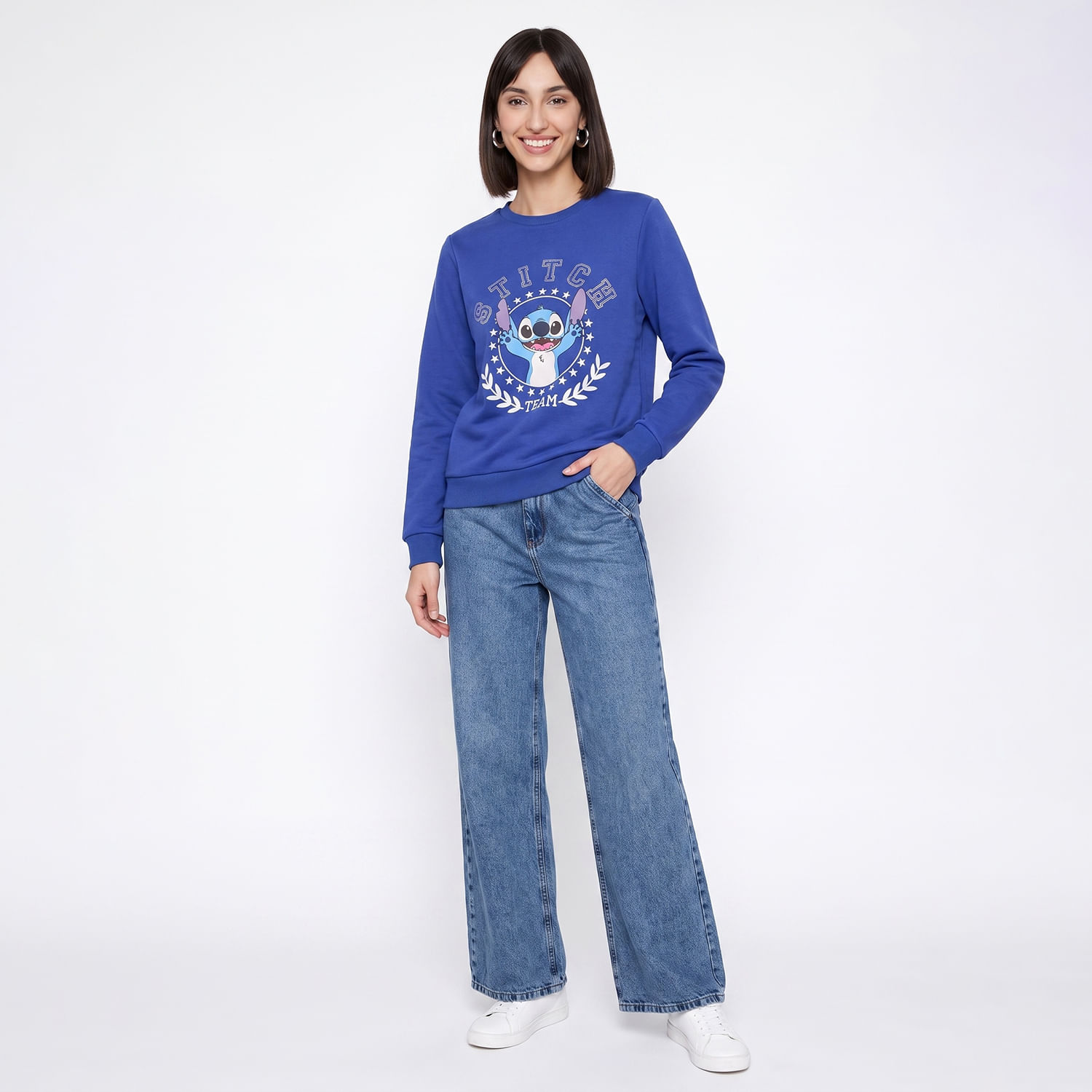 Blusão STITCH AZL Azul