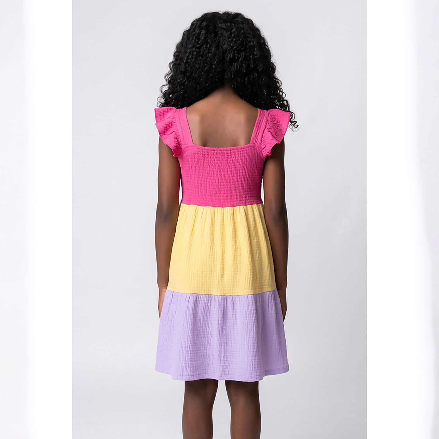 VESTIDO JV 3M RSNEON Rosa