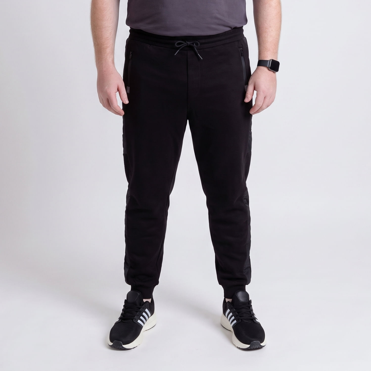 Calça Mol Lisa Refle Preto