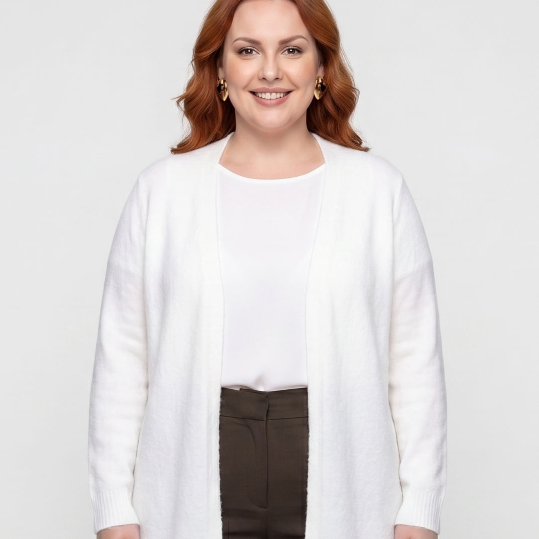 Sueter Liso Off Whit Off White