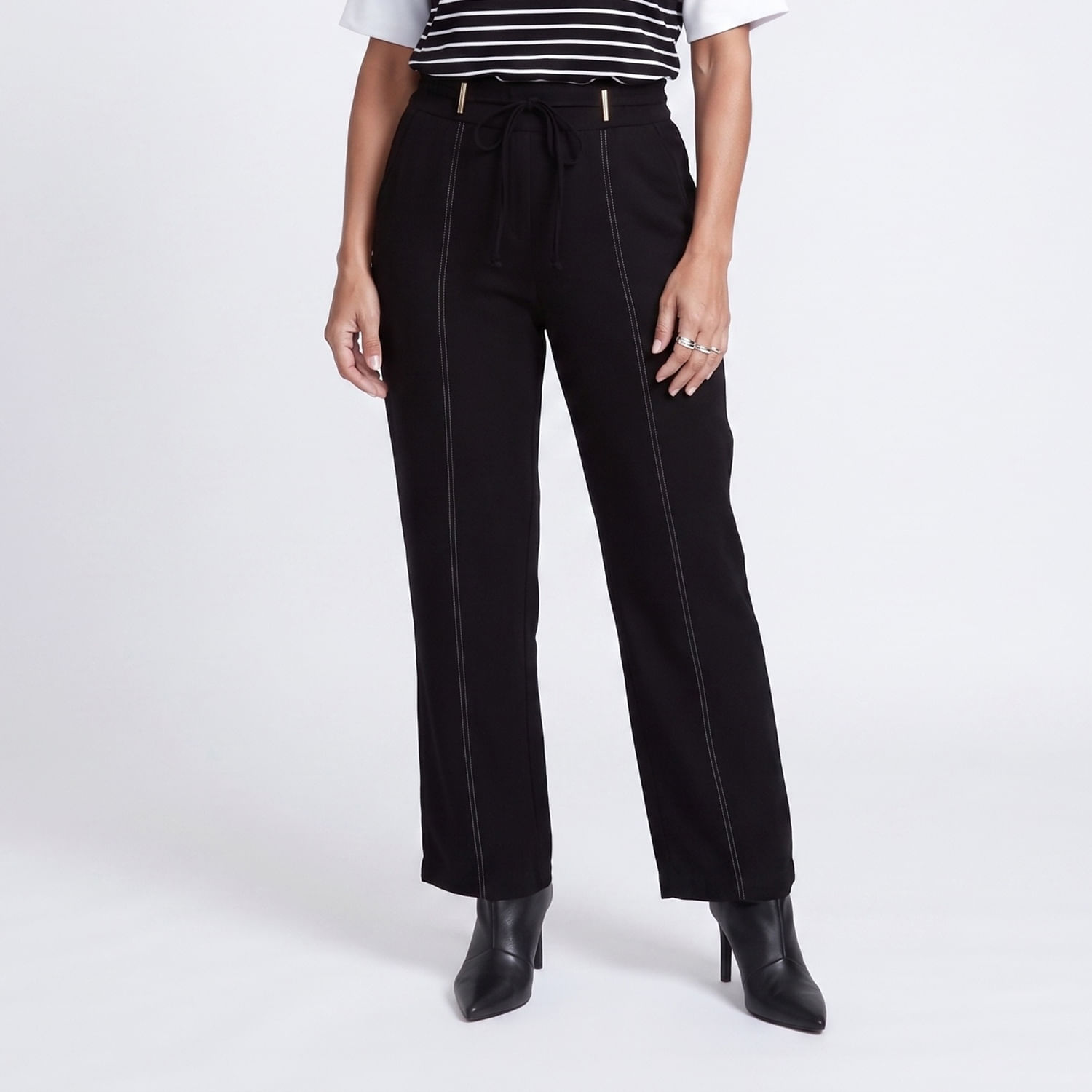 Calça TP Cost.ContPt Preto