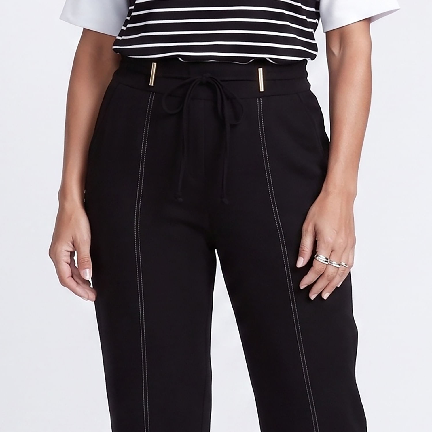Calça TP Cost.ContPt Preto