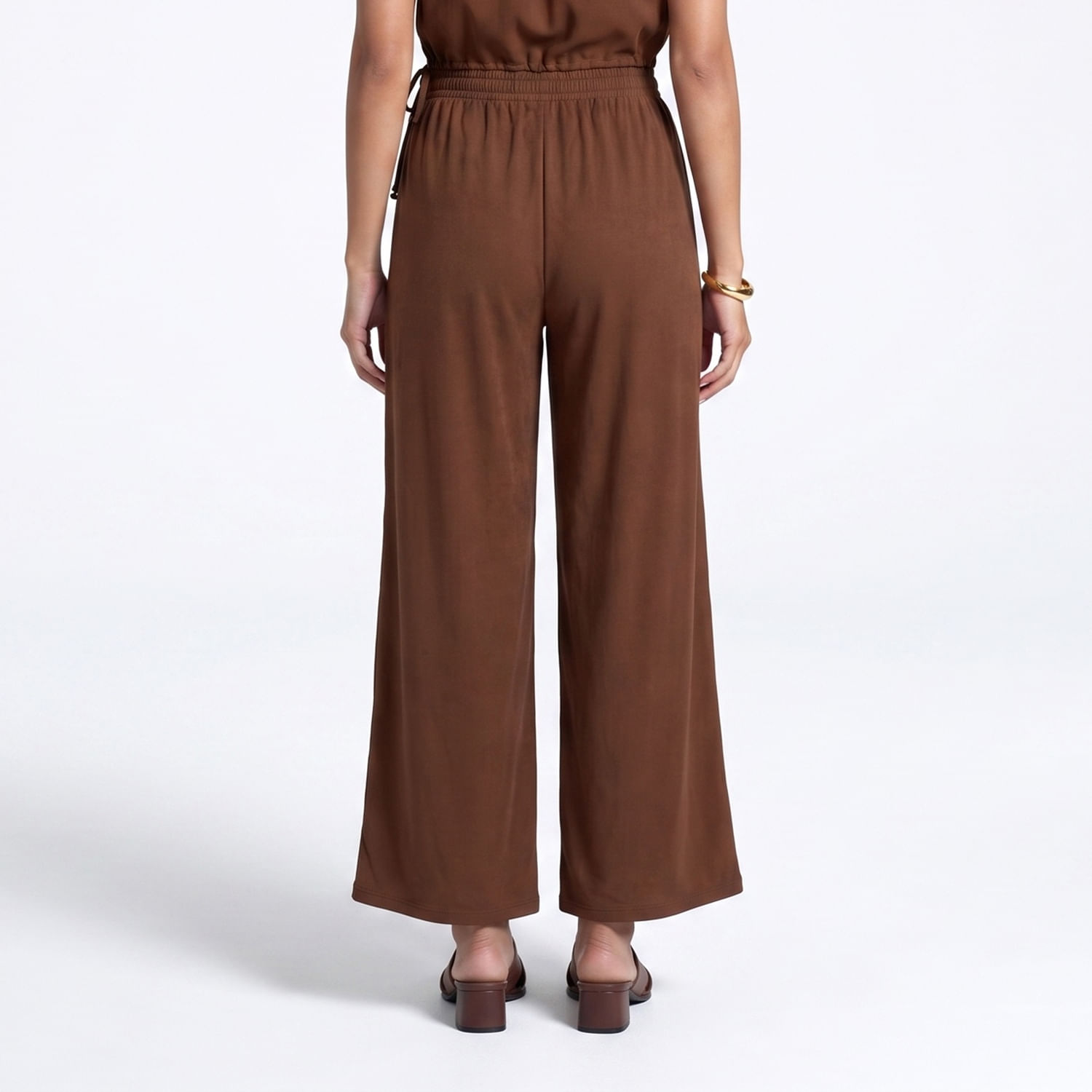 Calça MH Suede Marro Marrom