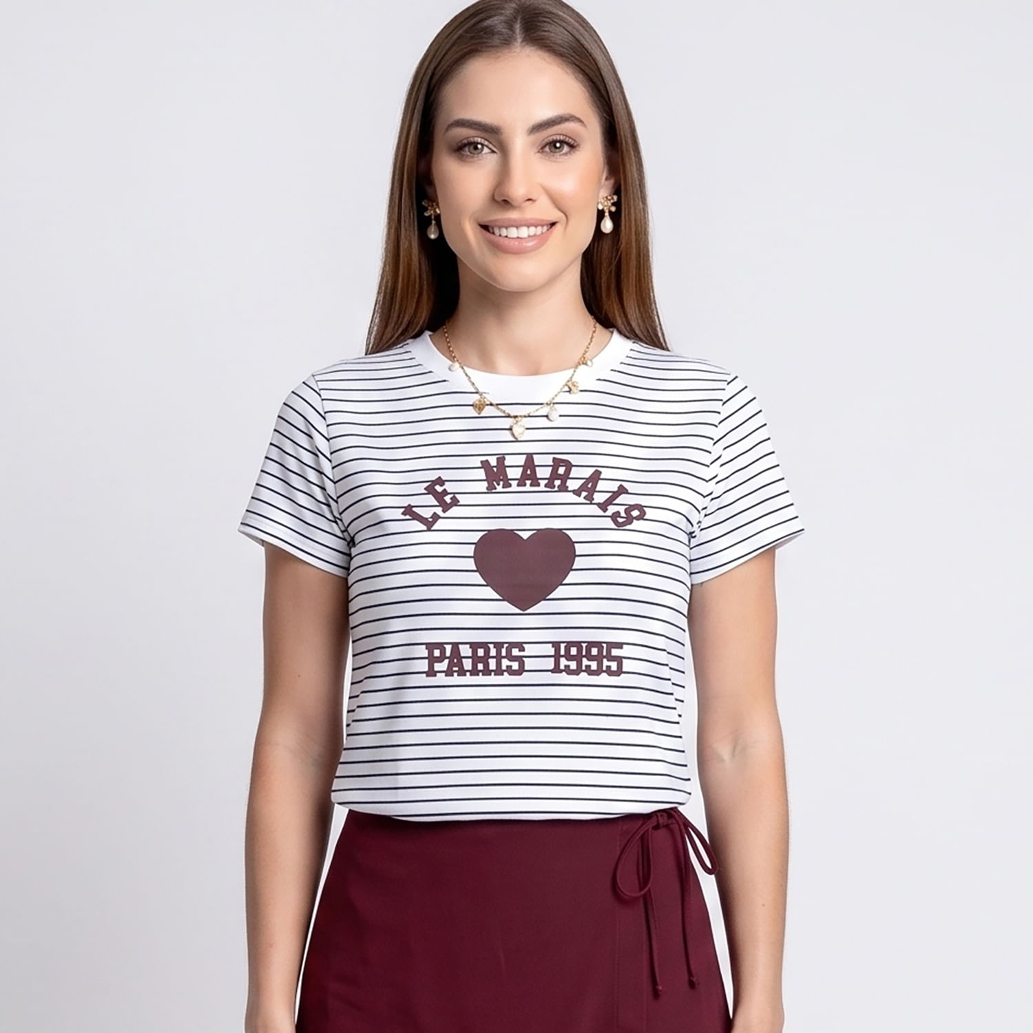 CAMISETA LIST PARI Off White