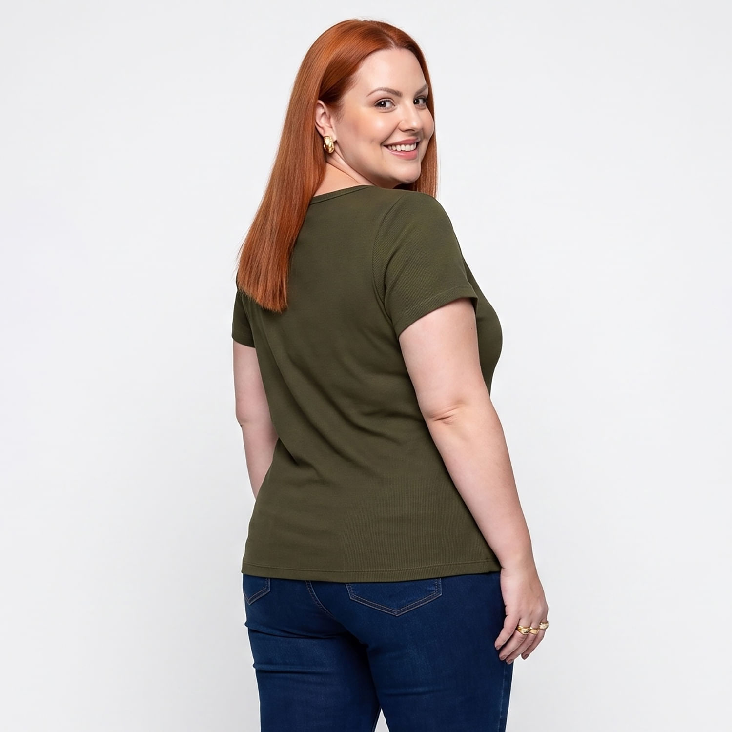 Blusa MC Ribana Vde Verde