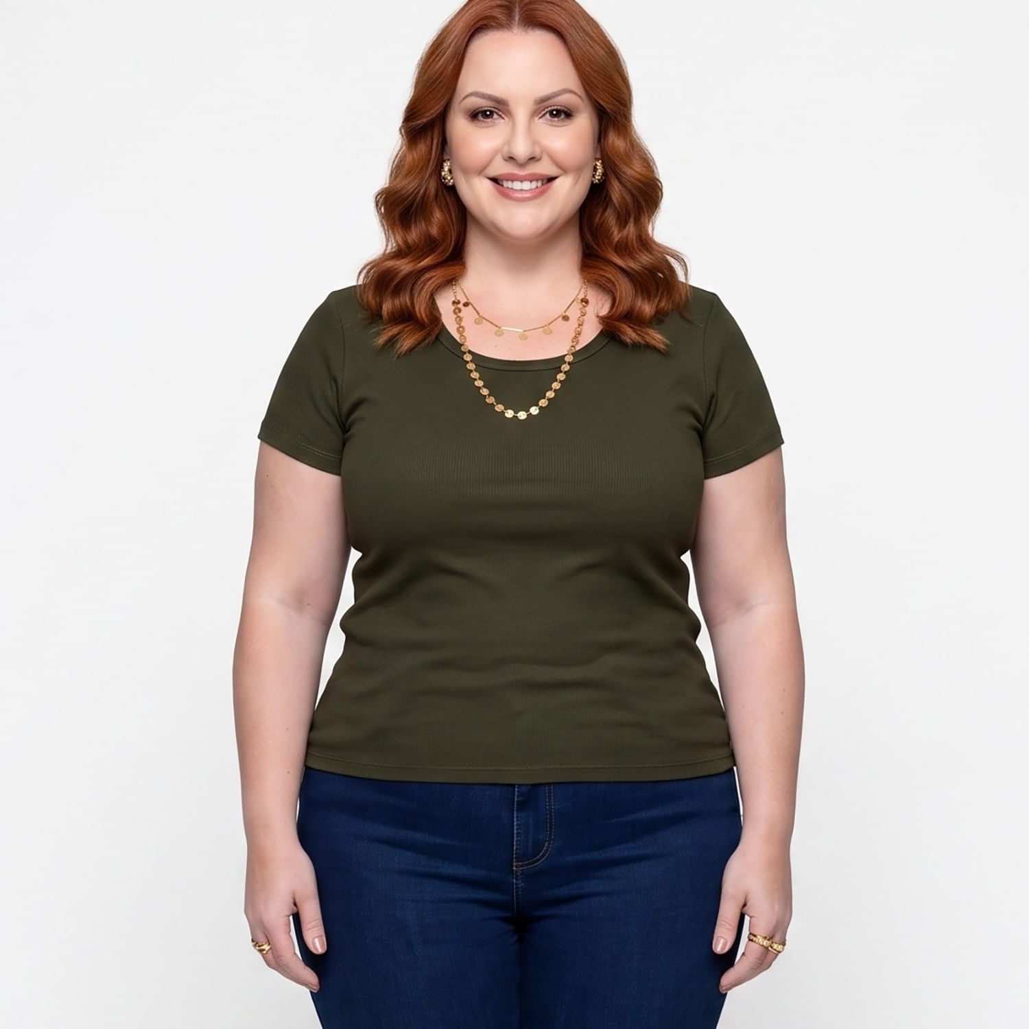 Blusa MC Ribana Vde Verde