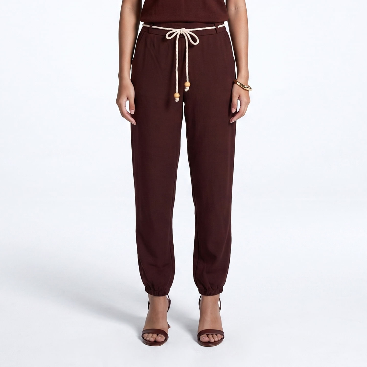 Calça MH Linh Marrom Marrom