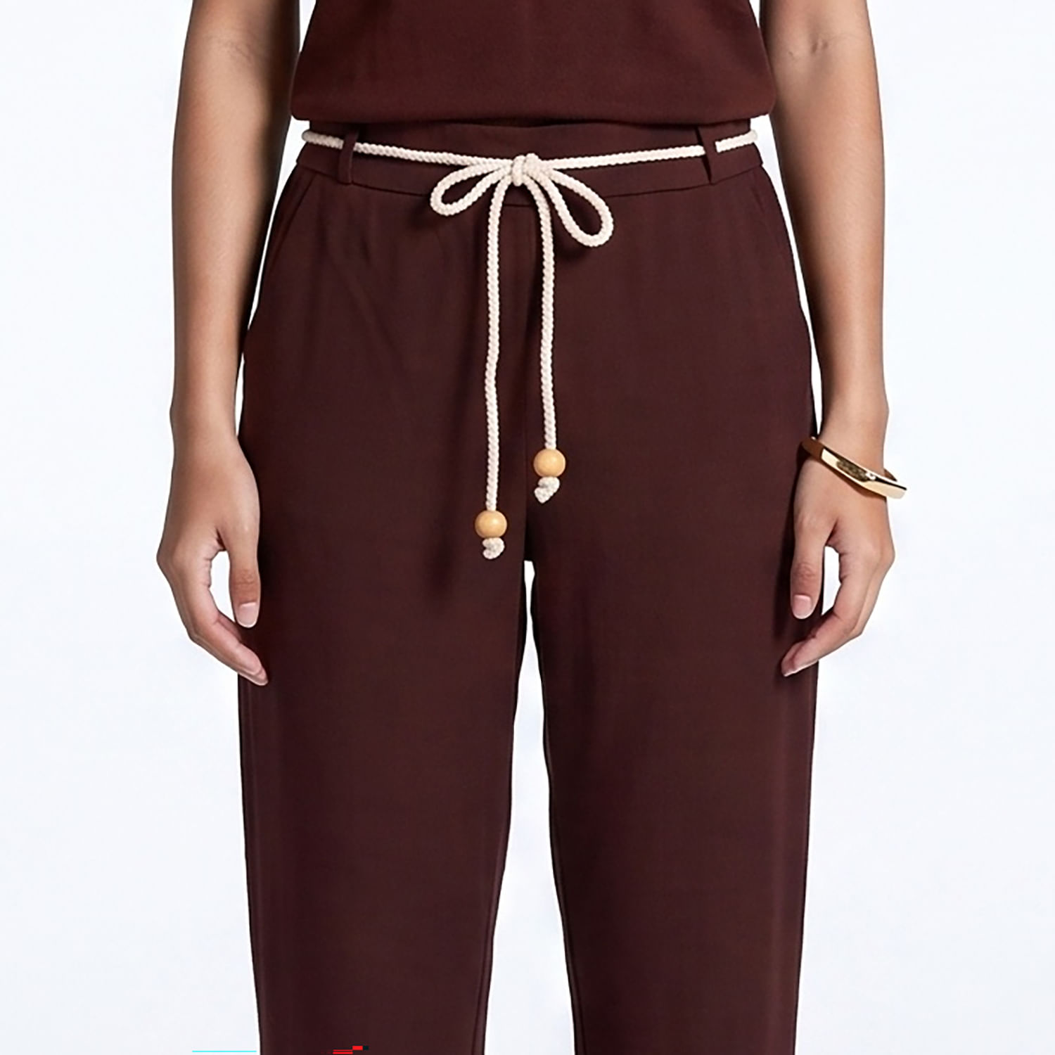 Calça MH Linh Marrom Marrom