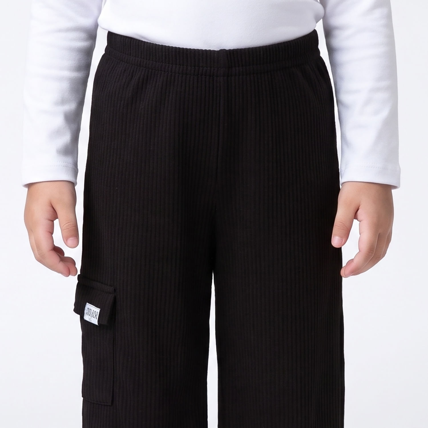 CALÇA JFVELUDPTO Preto