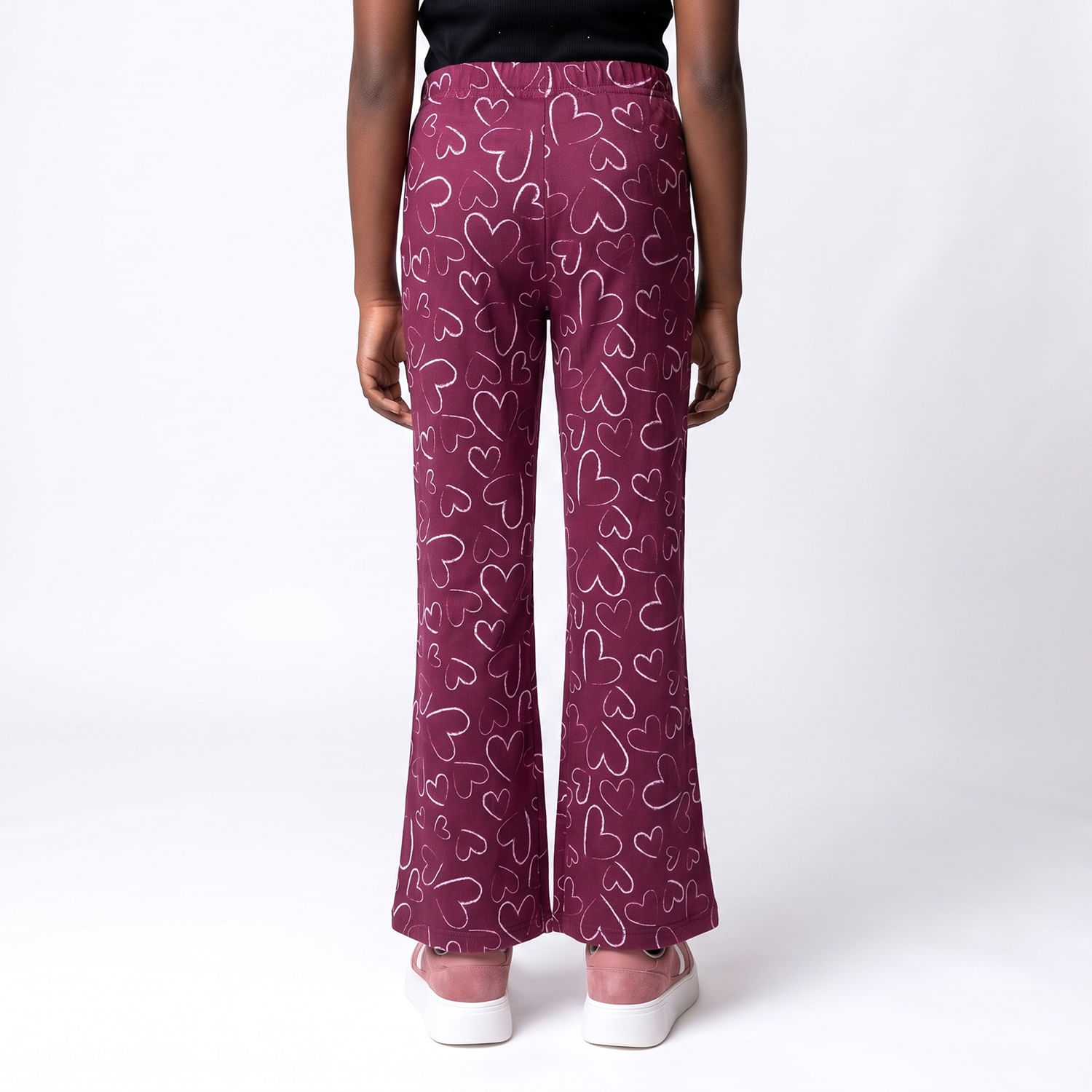 CALÇA JVCORACFLARE Vinho