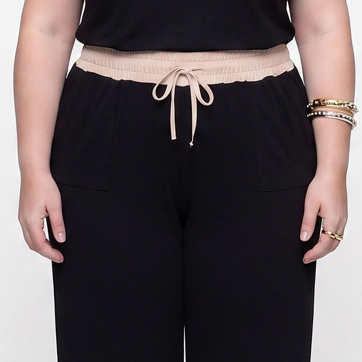 Calça Cos Contra.Pto Preto
