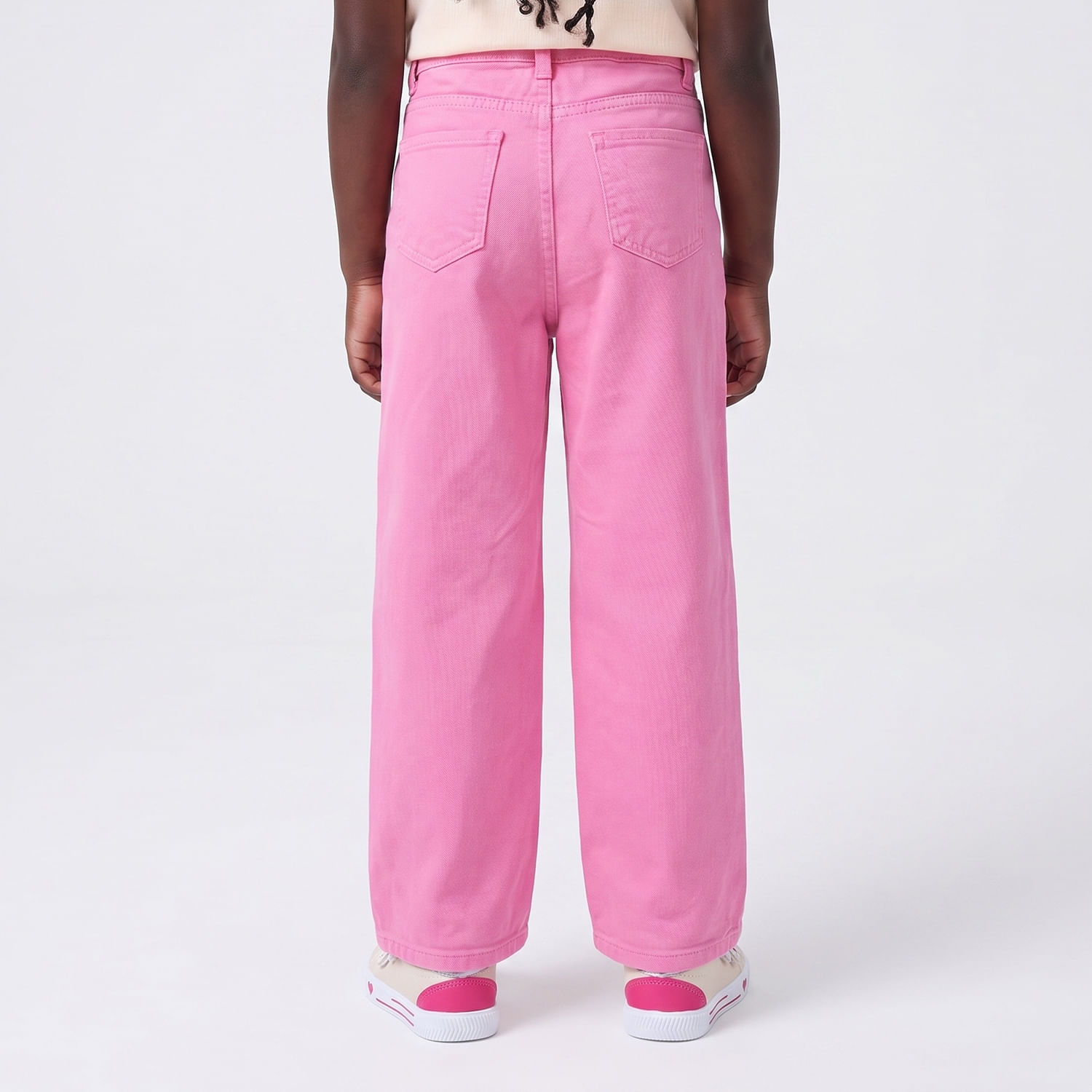 CALÇA SARJA JV RSAWI Rosa