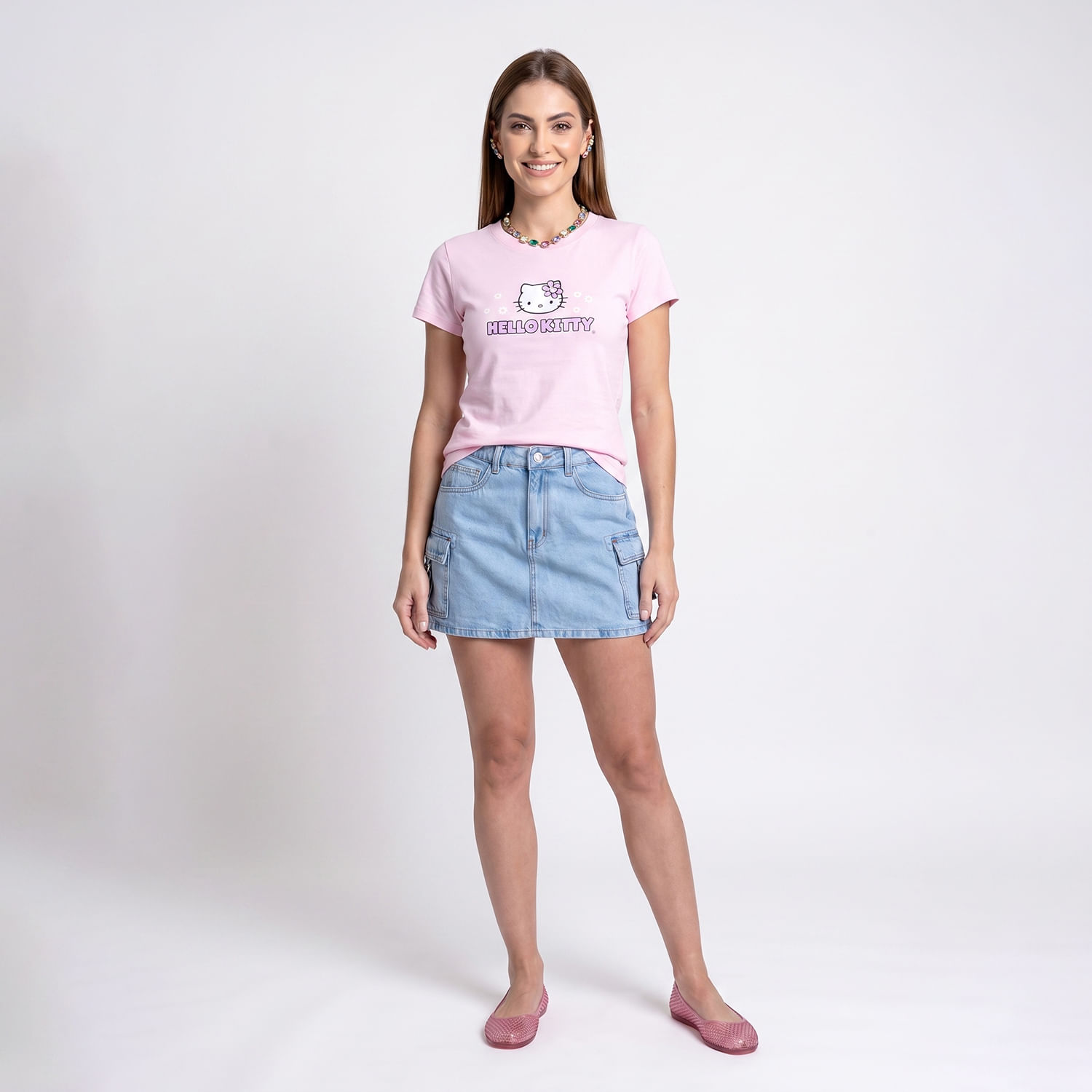 BLUSA MC HK ROSA Rosa