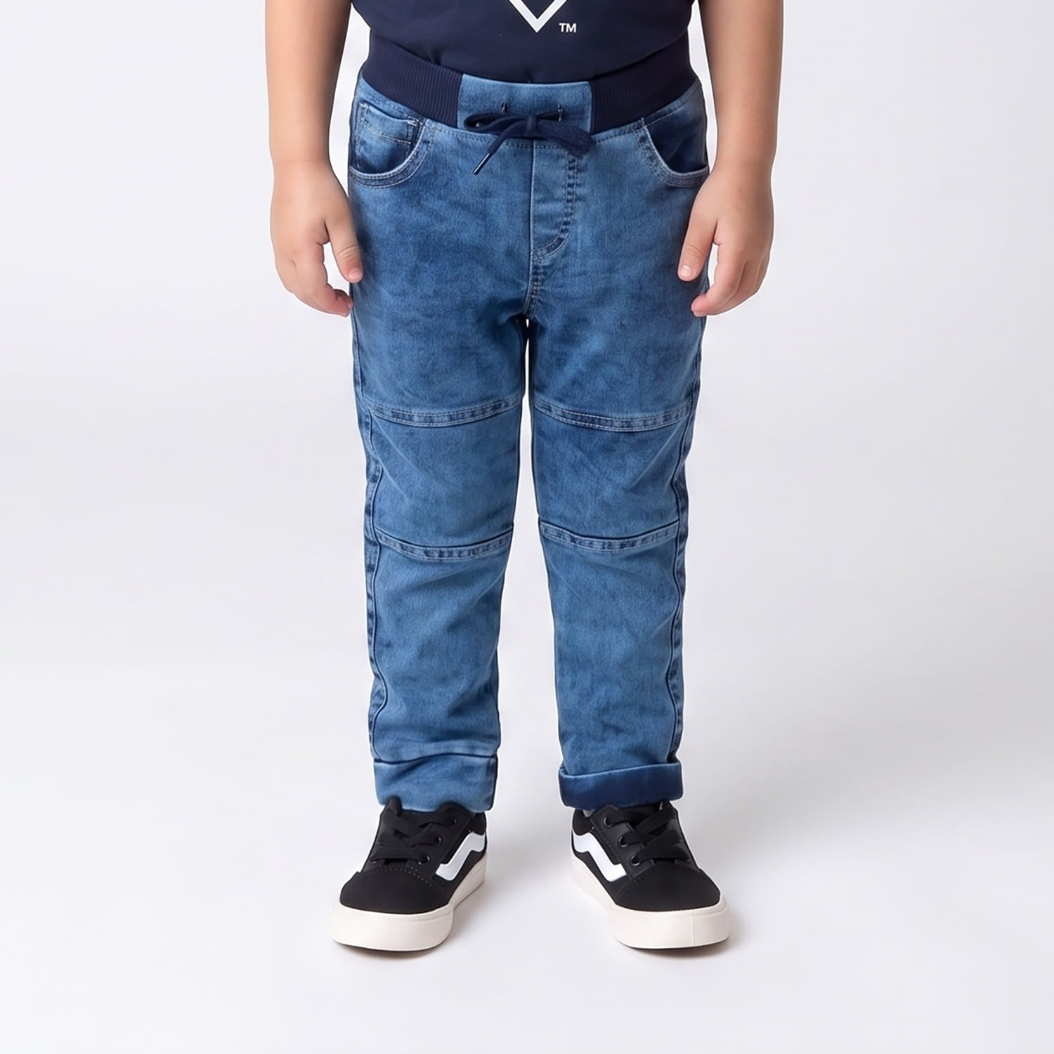 CALÇA JS REC COS RIB Jeans Medio
