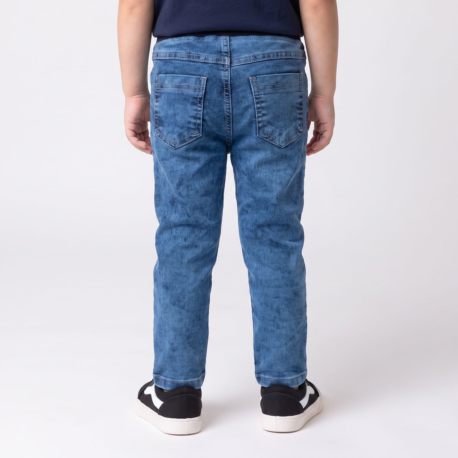 CALÇA JS REC COS RIB Jeans Medio
