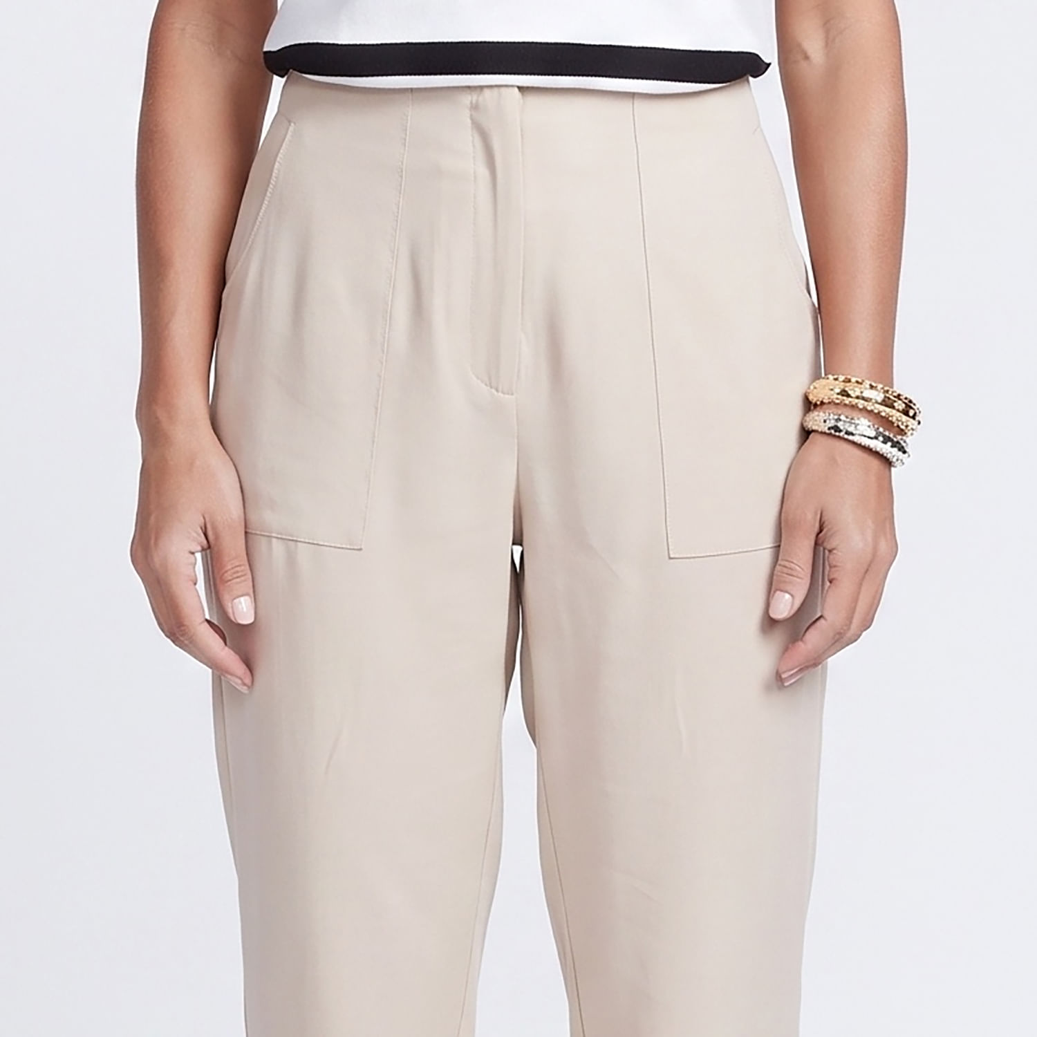 Calça Reta Marra Off Off White