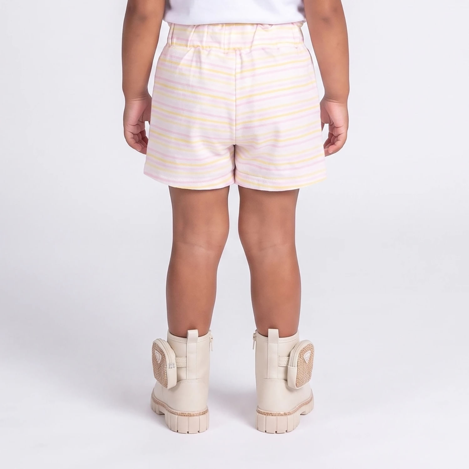 SHORTS PA BOL LISTR Rosa