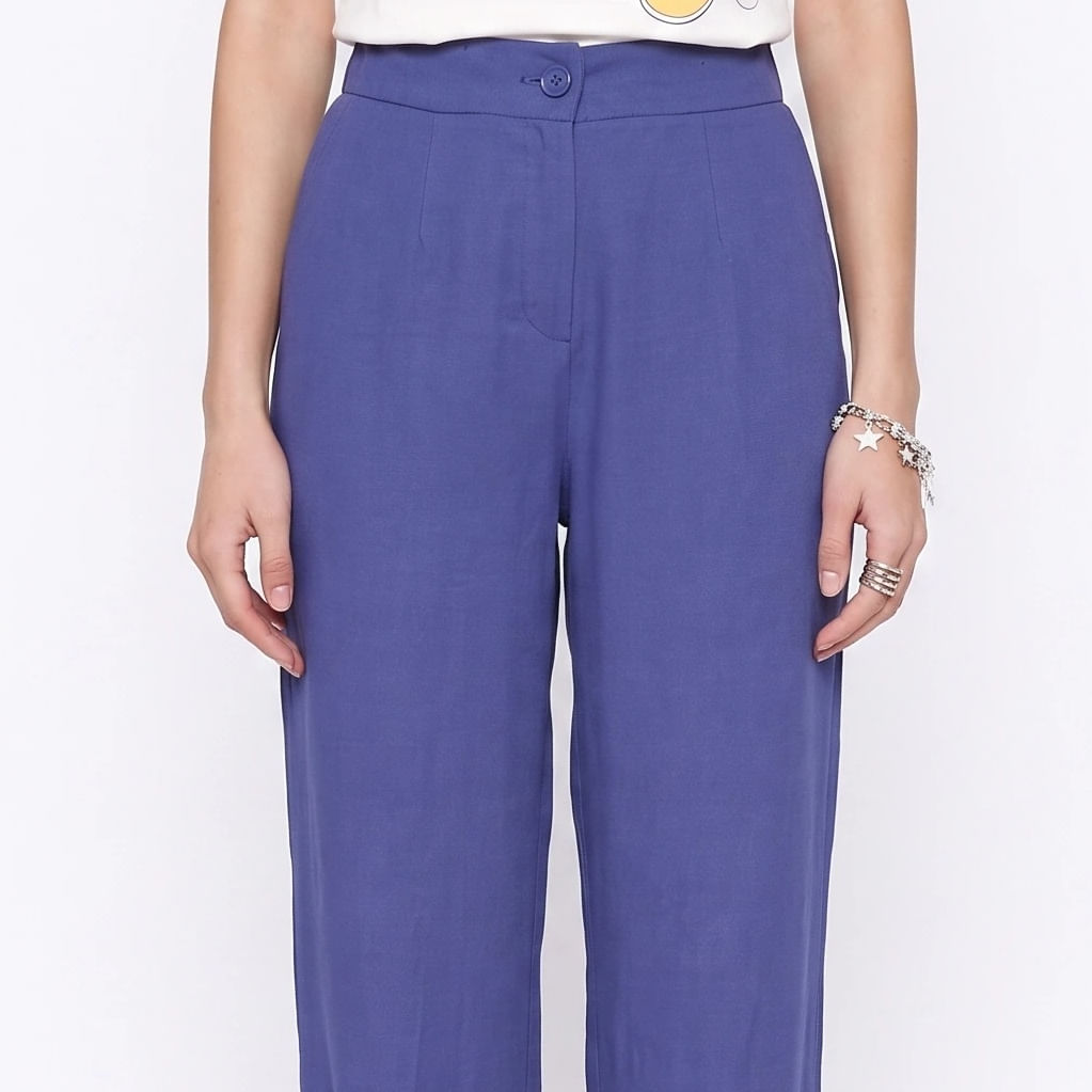 CALÇA WIDE ALF AZUL Azul