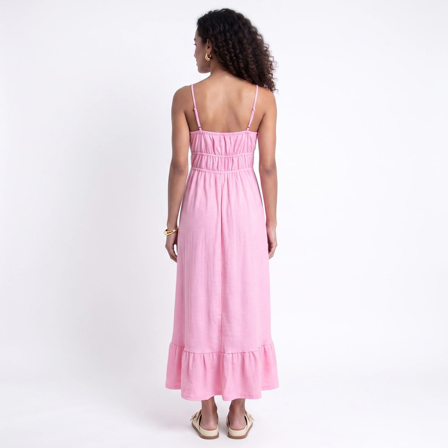 Vestido S/M LGO ROSA Rosa
