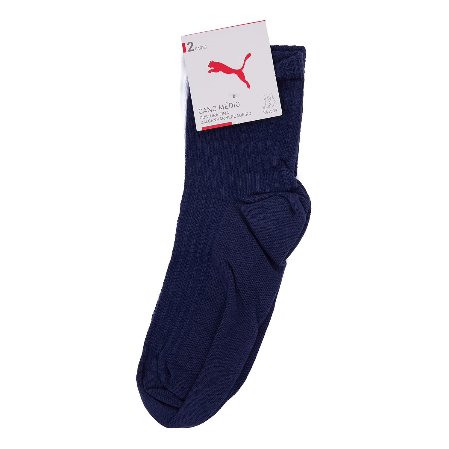 KIT MEIA PUMA CL COL Kit com + de 1 cor