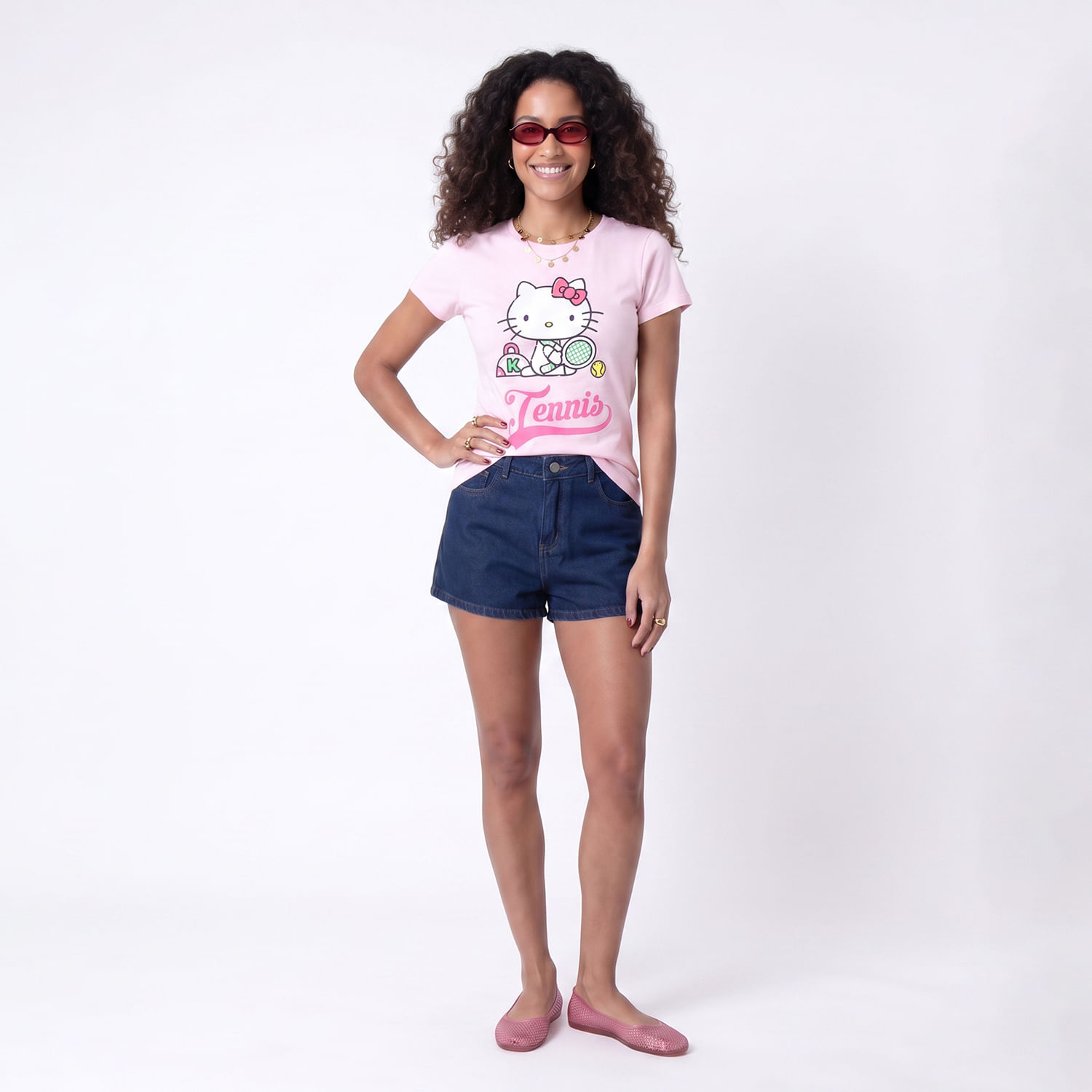 BLUSA MC HK ROSA Rosa
