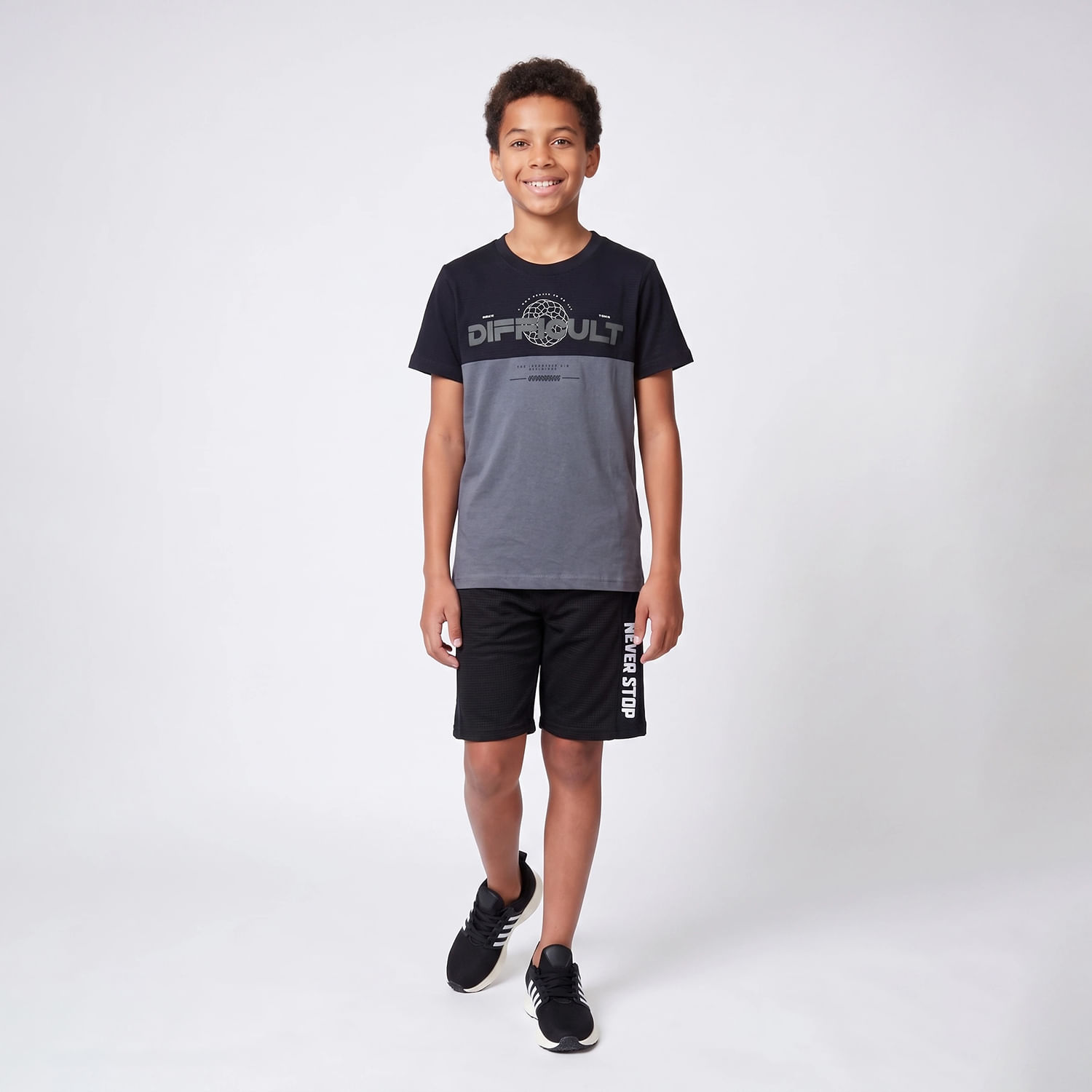 CAMISETA MC REC PTO Preto
