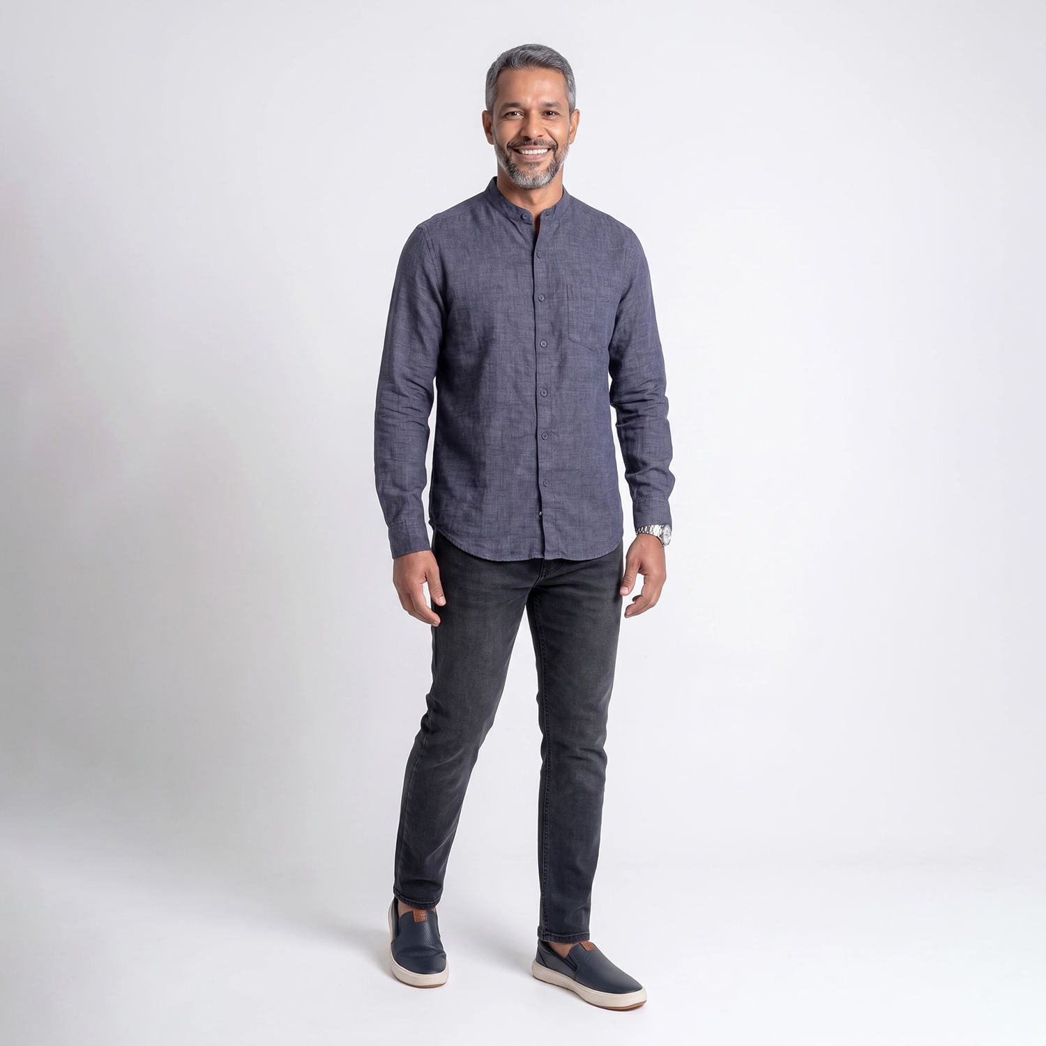 Camisa ml poly Azul