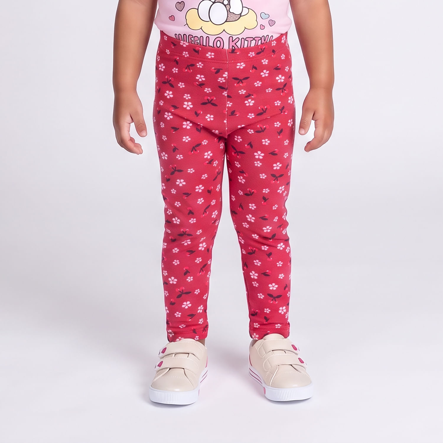LEGGING PACT FLORVRM Vermelho