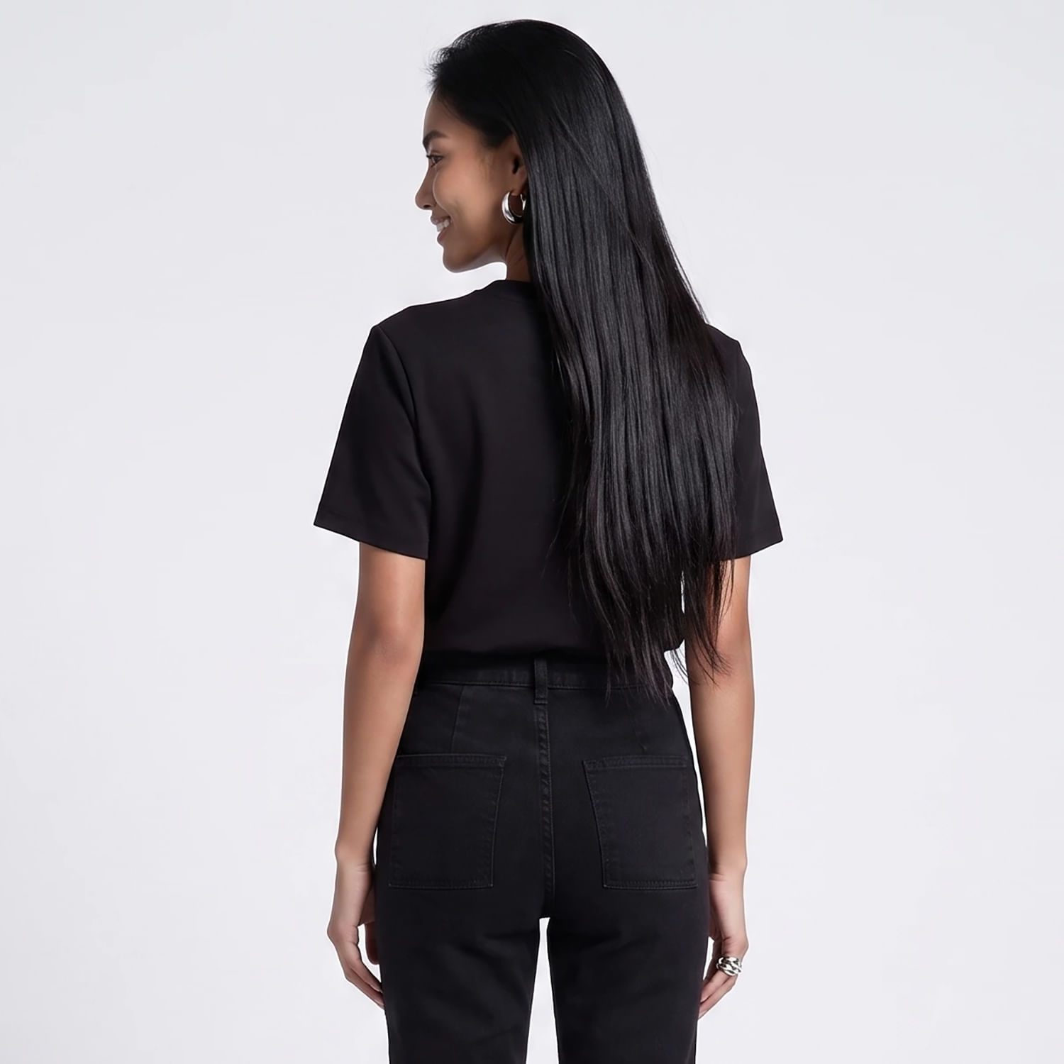 Blusa INTERLOCK PTO Preto