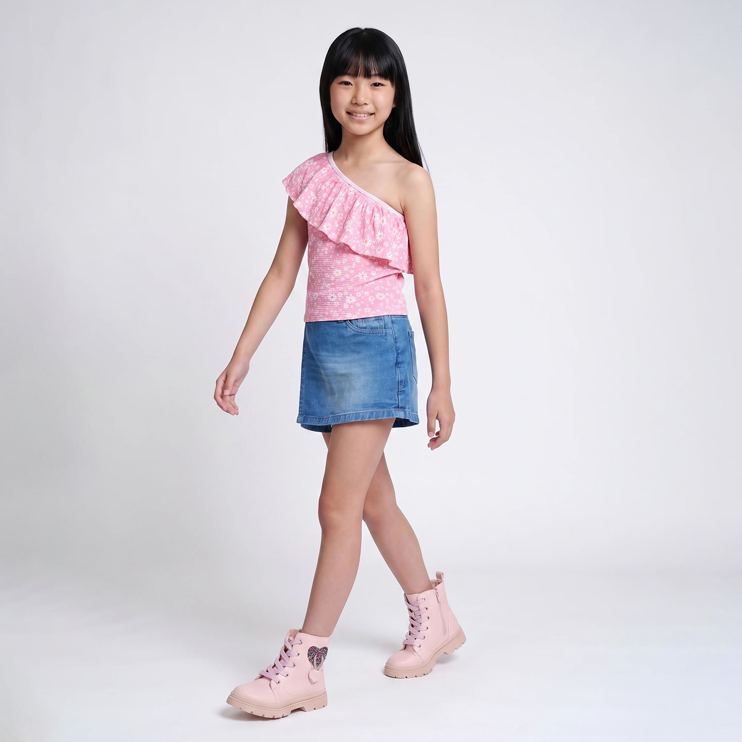 Blusa JVOBROFLRSAOMB Rosa
