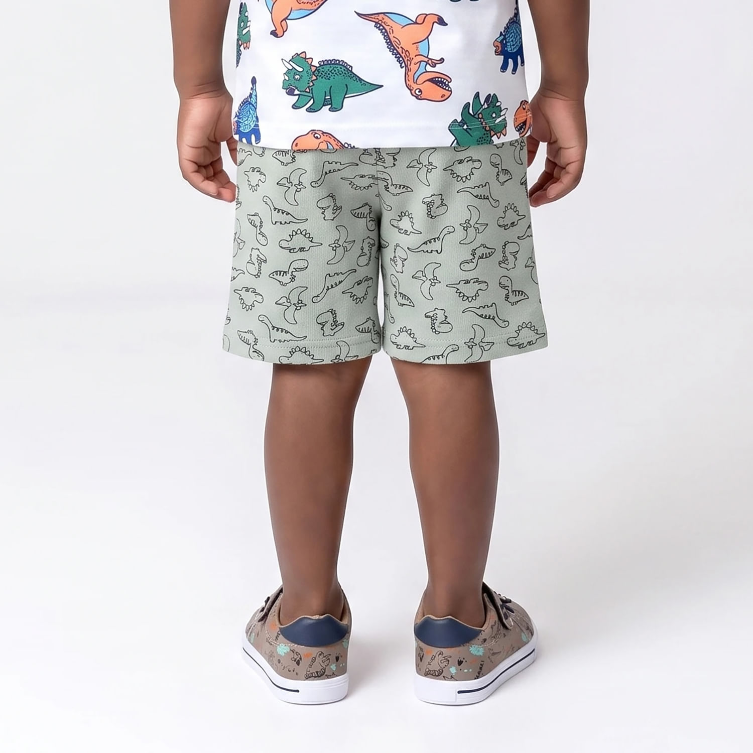 BERMUDA TXT DINO Verde