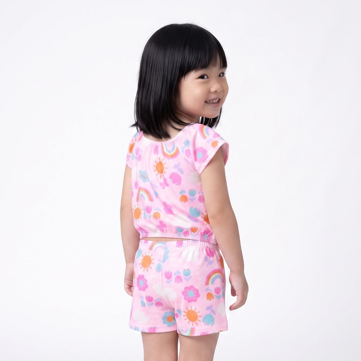 CONJ SHORT PARSANEO Rosa