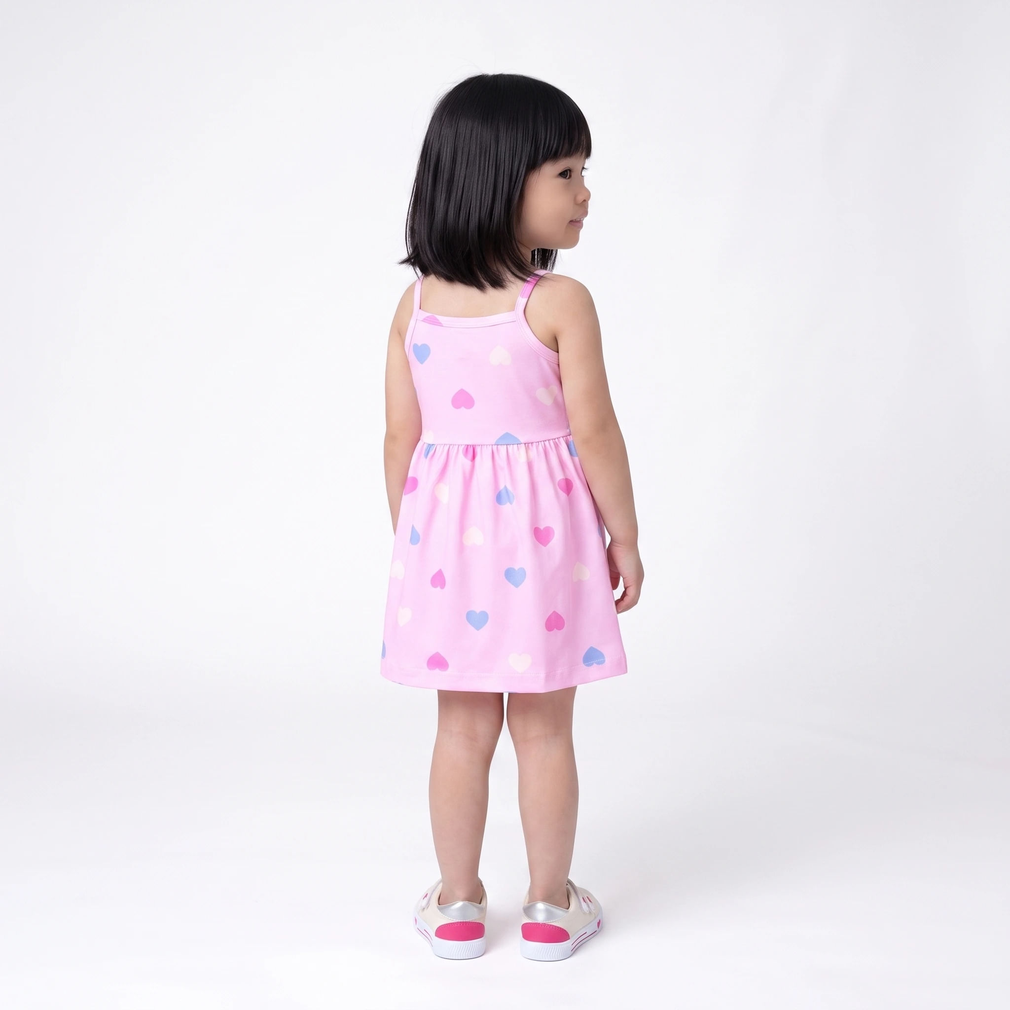 VESTIDO PA ALÇA ROSA Rosa