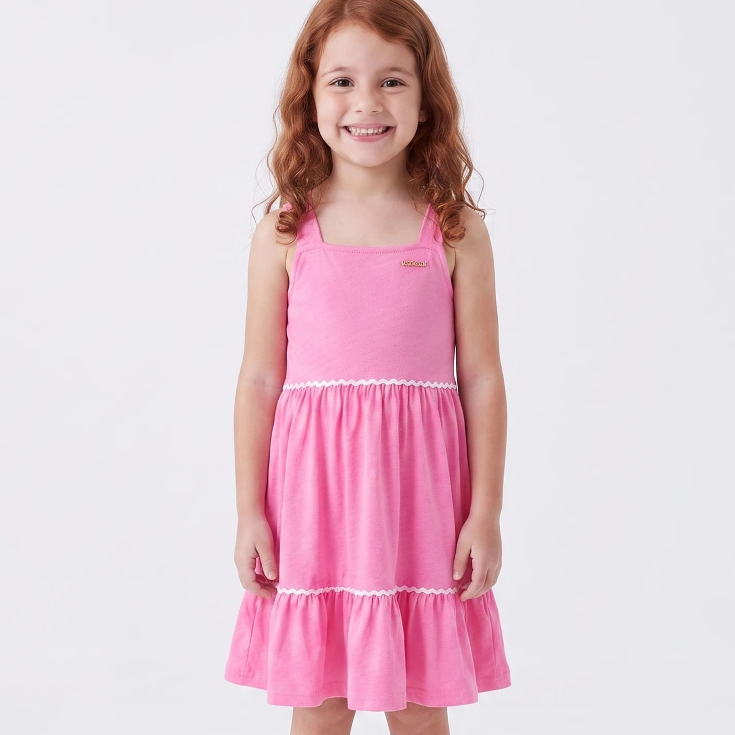 VESTIDOINFARECFRANZI Rosa